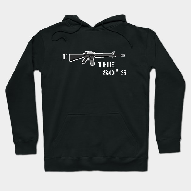 I M16A1 The 80's Hoodie by CCDesign